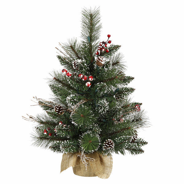 2 ft. x 16 in. Artificial Christmas Tree Image
