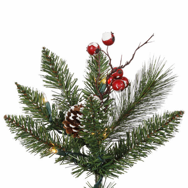 9 ft. x 51 in. Frosted Christmas Tree Image