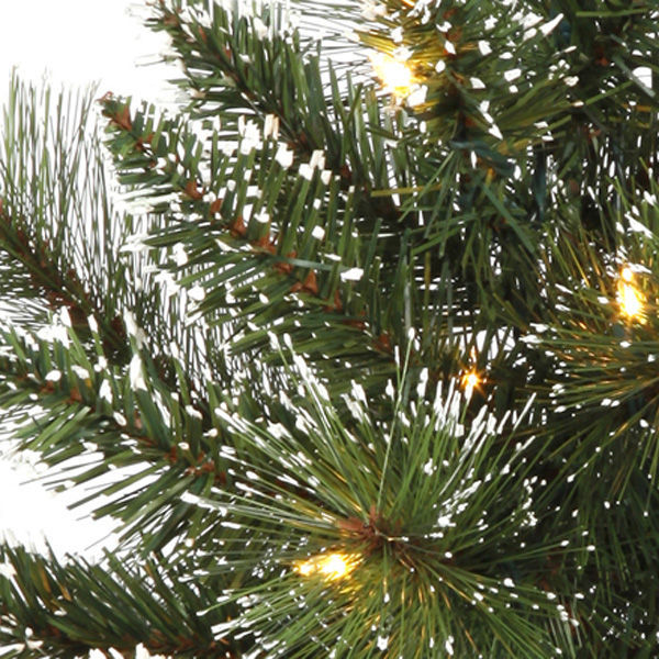 2 ft. x 16 in. Frosted Christmas Tree Image