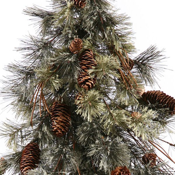 2 ft. Artificial Half Wall Christmas Tree Image