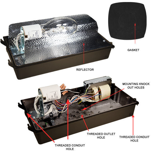 250 Watt - Metal Halide Wall Pack Image