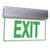 LED Exit Sign - Deluxe Edge-Lit - Green Letters
