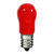 6 Watt - S6 Indicator - Red - Candelabra Base Thumbnail