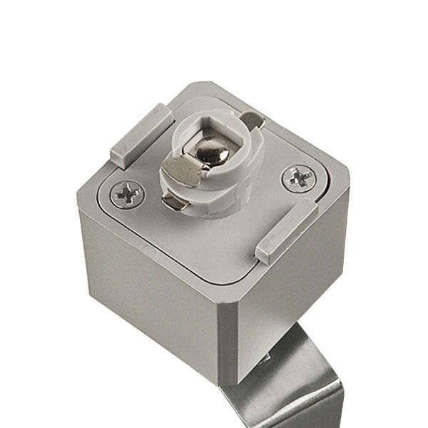Nora NTH-109N - Universal Track Fixture - Natural Metal Image