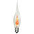 3 Watt - Silicone Tip Chandelier Bulb - Flicker Flame - 4.5 in. x 0.7 in. Thumbnail