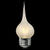 7 Watt - Frost - Bent Tip - Silicone Tip Chandelier Bulb - 4.3 in. x 1.4 in. Thumbnail