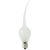 6 Watt - Frost - Flame Tip - Silicone Flame Chandelier Bulb - 4.3 in. x 0.8 in. Thumbnail