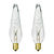 25 Watt - Clear - Straight Tip - Incandescent Chandelier Bulb - 2 Pack Thumbnail