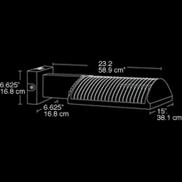 78 Watt - LED - Wall Pack - 250W Equal Image