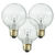 40 Watt - G25 Globe Incandescent Light Bulb - 3 Pack Thumbnail