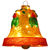 Fiberglass Hanging Holly Bell