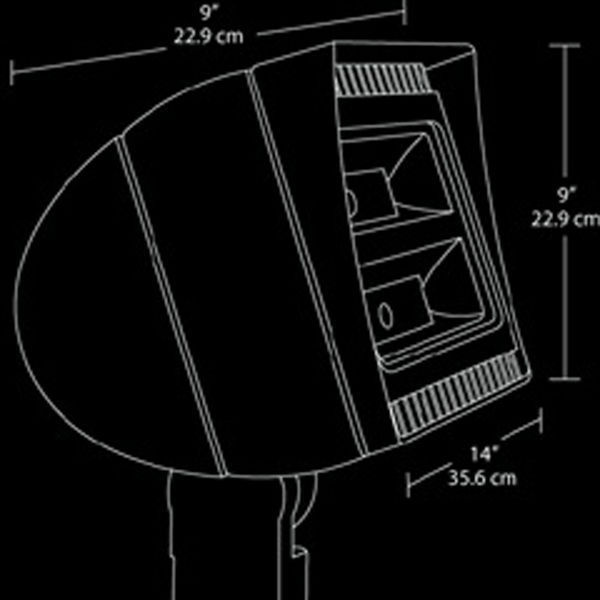 RAB FXLED78TYW - 78 Watt - LED - Flood Light Fixture - Trunnion Mount Image