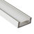 3.28 ft. Anodized Aluminum Micro-ALU Channel Thumbnail