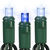 LED Twinkling Mini Light Stringer - 12 ft. - (35) LEDs - Blue and White - 4 in. Bulb Spacing - Green Wire Thumbnail