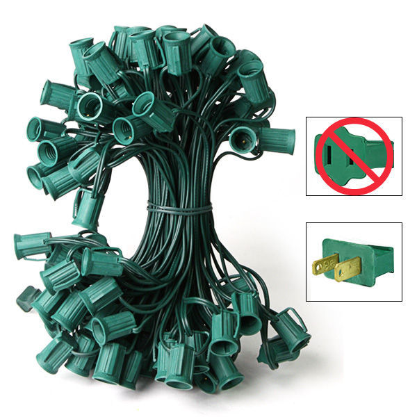 50 ft. Stringer - (50) C7 Candelabra Sockets Image