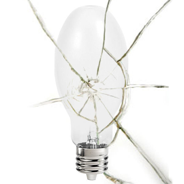 Philips 40863-3 - 205 Watt - ED28 - Pulse Start - Shatter Resistant Metal Halide Image