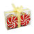 Glitter Peppermint Swirl Candy Christmas Ornament Thumbnail