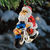 Motorcycle Santa Christmas Ornament Thumbnail
