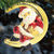 Santa on the Moon Christmas Ornament Thumbnail
