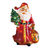 Fiberglass Santa with Toy Sack Decoration Thumbnail