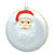 Santa Disc Christmas Ornament Thumbnail