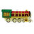 Train Engine Christmas Ornament Thumbnail