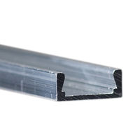 3.28 ft. Non-Anodized Aluminum Micro-ALU  Channel - For LED Tape Light and Strip Light - Klus B1888