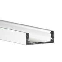 3.28 ft. Anodized Aluminum Micro-ALU Channel - For LED Tape Light and Strip Light - Klus B1888ANODA