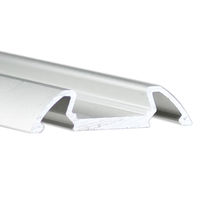 3.28 ft. Anodized Aluminum STOS-ALU Channel - For LED Tape Light and Strip Light - Klus B4369