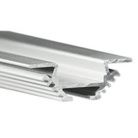 6.56 ft. Anodized Aluminum PAC-ALU Channel - For LED Tape Light and Strip Light - Klus B4370L