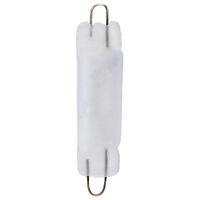 5 Watt - Long-Life Xenon T3.25 - Rigid Loop Base - Frosted - Replaces Halogen - 20,000 Life Hours - 45 Lumens - 12 Volt - 10 Pack