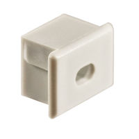End Cap with Hole for PDS4-ALU Channel - Klus 1057