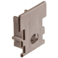 End Cap with Hole for HR-LINE Channel - Klus 1445