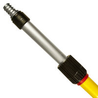 8-16 ft. Bulb Changer Alumiglass Extension Pole - Professional Grade - Satco S706516