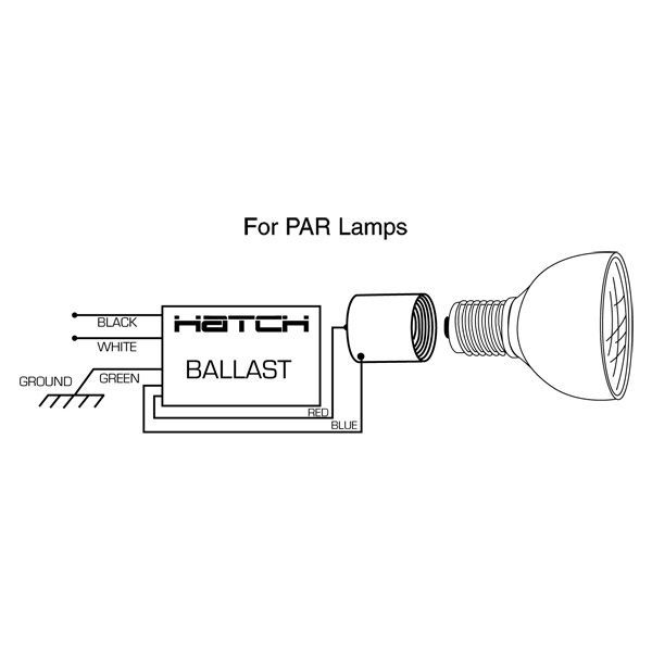 Hatch MC39-1-T-UNNSL - 39 Watt - Electronic Metal Halide Ballast Image