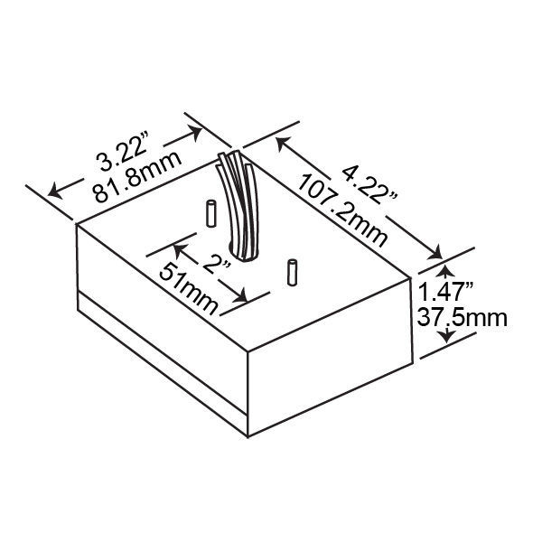 Hatch MC70-1-J-277U - 70 Watt - Electronic Metal Halide Ballast Image