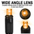 LED Christmas String Lights - 25 ft. - (50) Wide Angle Orange LED's - 6 in. Bulb Spacing - Black Wire Thumbnail