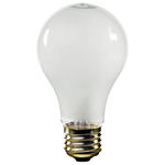 Satco S4506 50-100-150 Watt 585-1400-1985 Lumens A21 Halogen Medium Base 120 Volt White Light Bulb 3 Way Satco Products 