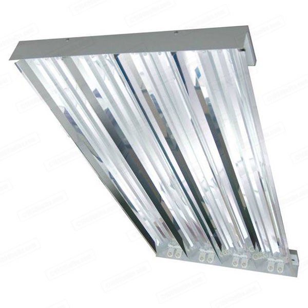 6 Lamp - T8 - 4 ft. - Green High Bay Fixture Image