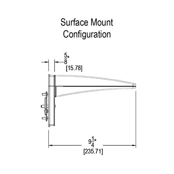10 Watt - LED - Wall Pack - 70W Equal Image