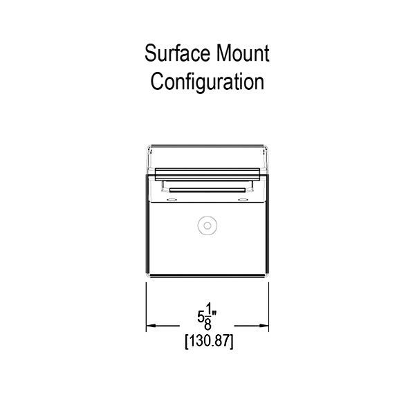 10 Watt - LED - Wall Pack - 70W Equal Image