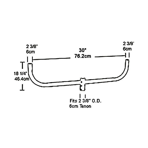 180 Degree - Double Bullhorn Image