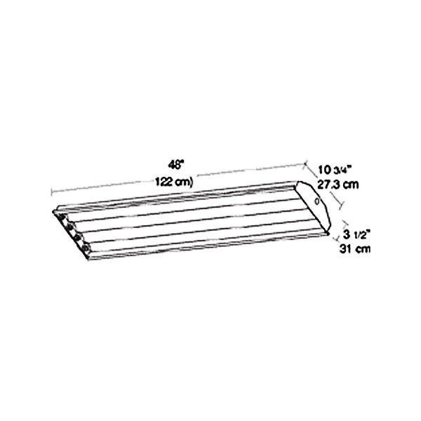 4 Lamp - F54T5/HO - 4 ft. - Damp Location Fluorescent High Bay Image