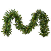 50 ft. Christmas Garland - 1488 Realistic Molded Tips - Cashmere Pine - Unlit - Vickerman A118316