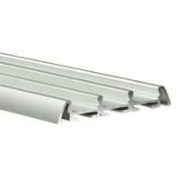 3.28 ft. Anodized Aluminum Triada Channel - For LED Tape Light and Strip Light - Klus B4476