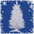 30 in. x 17 in. White Christmas Tree Thumbnail