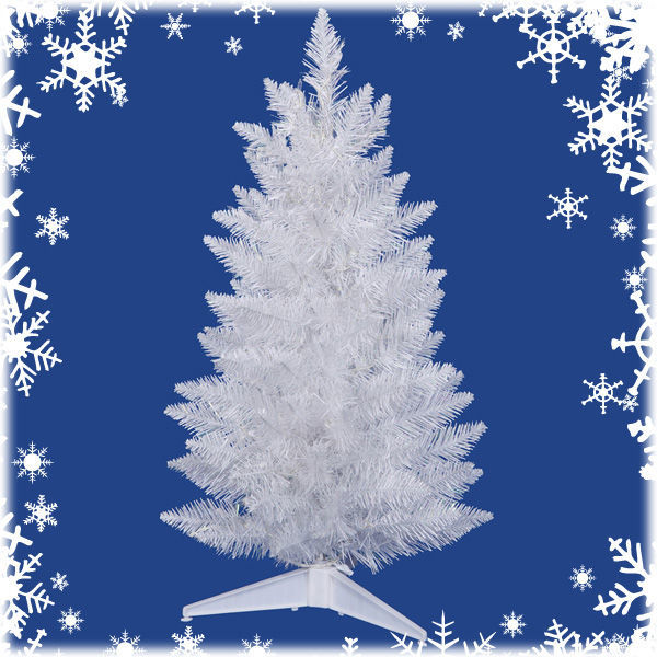 5 ft. x 24 in. White Christmas Tree Image