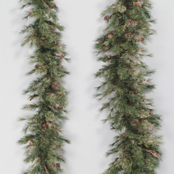 vickerman a801708 6 ft christmas garland green vickerman a801708 6 ft christmas garland green