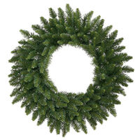2 ft. Christmas Wreath - Classic PVC Needles - Camdon Fir - Unlit  - Vickerman A861024