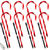8 Candy Cane Path Markers Thumbnail